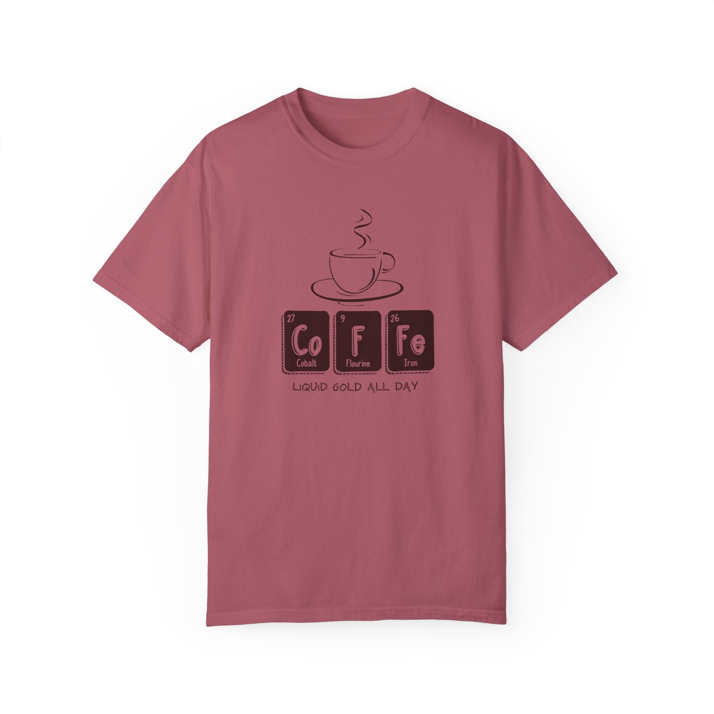 Liquid Coffee  Garment-Dyed T-shirt