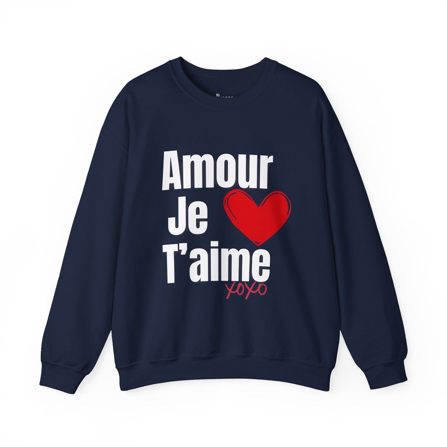 Amour Je t’aime Unisex Heavy Blend™ Crewneck Sweatshirt