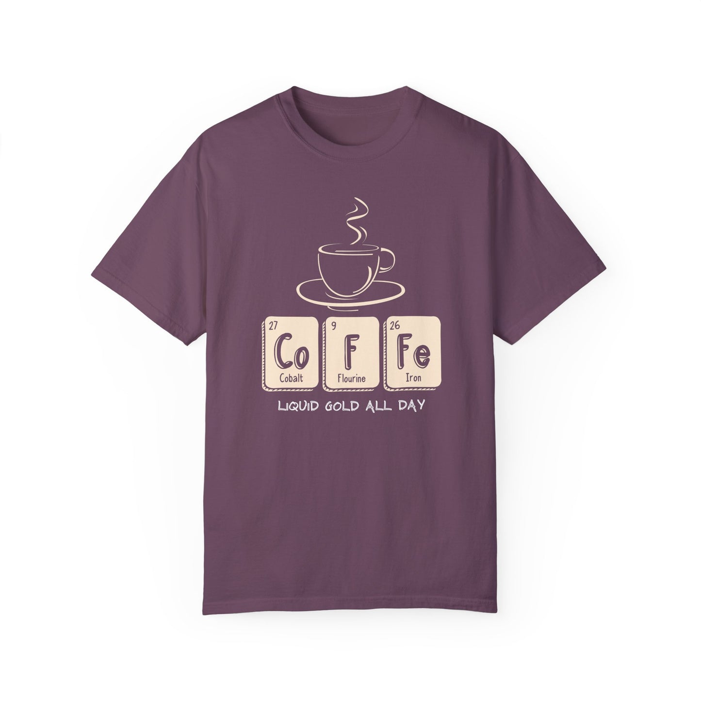 Liquid Coffee  Garment-Dyed T-shirt