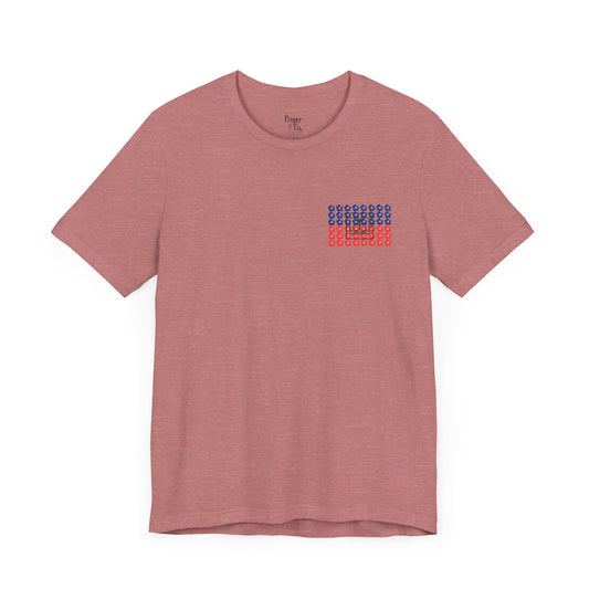 Hibiscus Identity Unisex Jersey Short Sleeve Tee